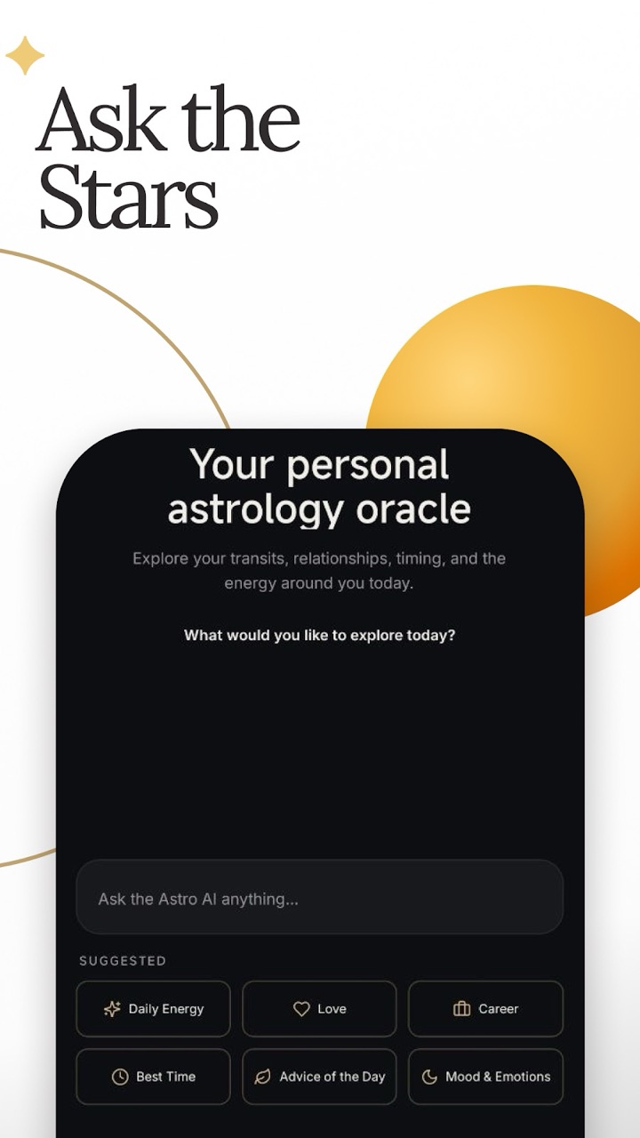 Personal astrology oracle chat